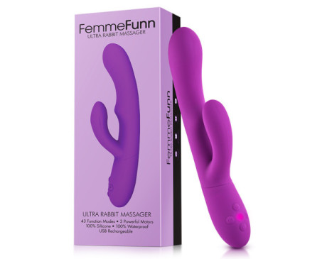 FemmeFunn Ultra Rabbit Vibrator Purple