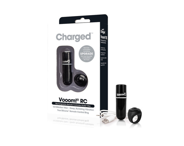 Screaming O Chgd Vooom RC Bullet - Black