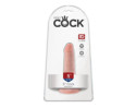 King Cock 5in Cock w/ Suction Cup Beige