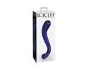 Icicles No.70 Curved Dual-Ended Glass Blue