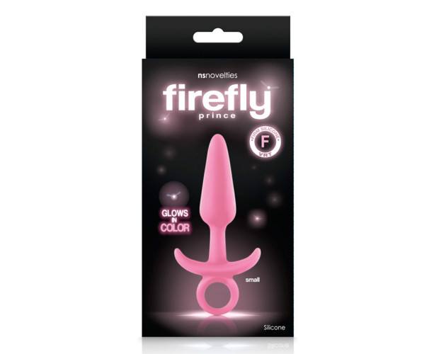 Firefly Prince Anal Plug Small Pink