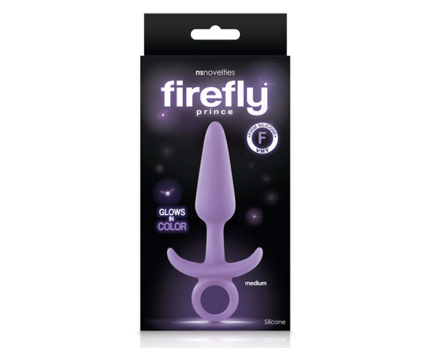 Firefly Prince Anal Plug Medium Purple