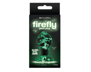 Firefly Glass Plug Small Clear