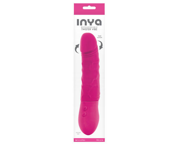 INYA Twister Rechargeable Vibrator Pink