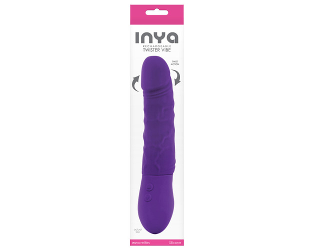 INYA Twister Rechargeable Vibrator Purpl