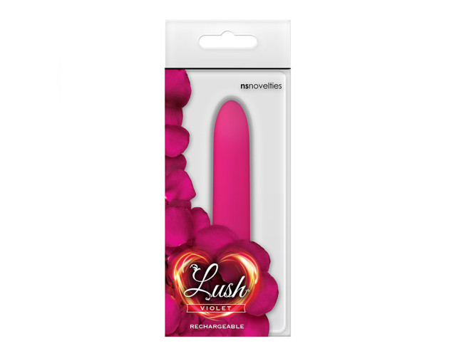 Lush Violet Rechargeable Vibrator Pink