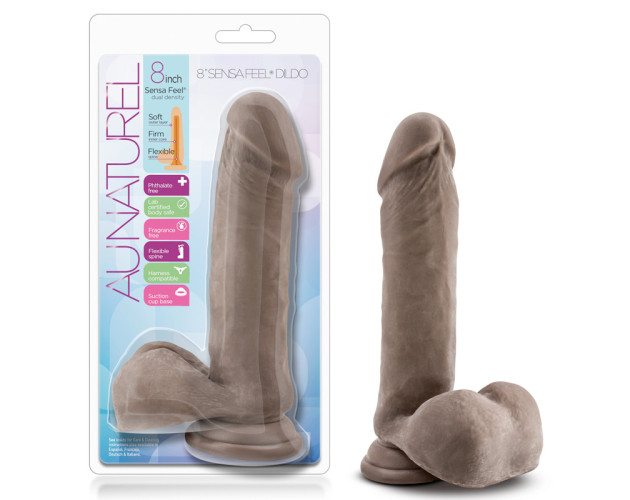 Au Naturel 8in Posable Dual Density Brn