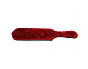 Rouge Paddle with Fur Red