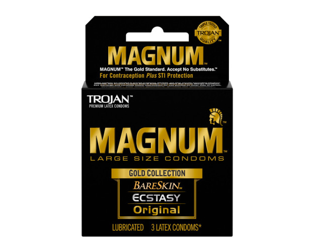 Trojan Magnum Gold Collection 3pk