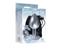 The 9's Silver Starter Heart Plug Diamnd