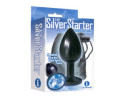 The 9's Silver Starter Black Plug Cobalt