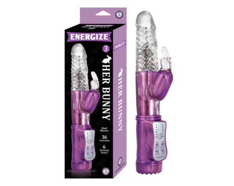 Energize Her Bunny 3 Purple