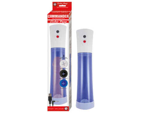 Commander Electric Pump Blue