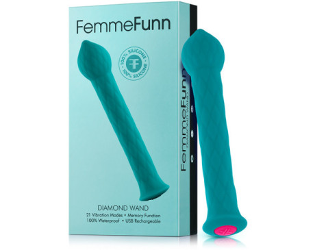 FemmeFunn Diamond Wand Turquoise