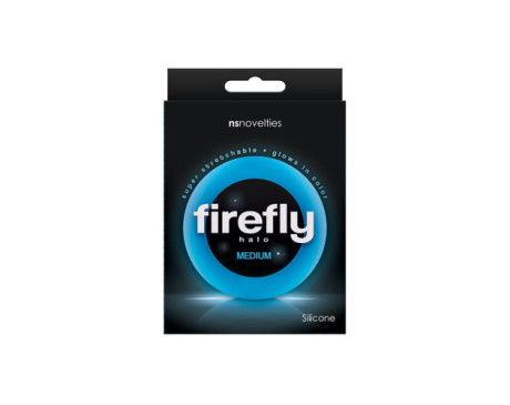 Firefly Halo Cock Ring Medium Blue