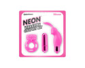 PD Neon Silicone Vibrat Couples Kit Pnk