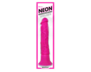 PD Neon Silicone Wall Banger 7.5in Pink