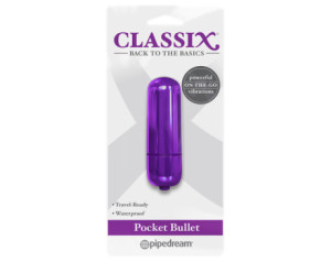 PD Classix Pocket Bullet Vibrator Purple