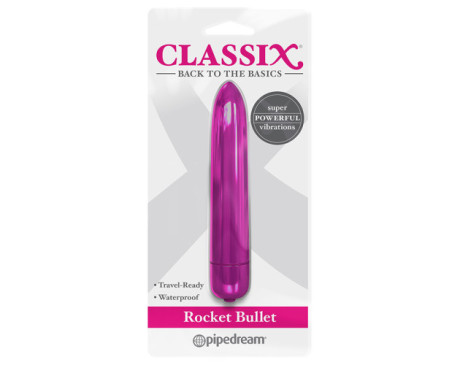 PD Classix Rocket Bullet Vibrator Pink