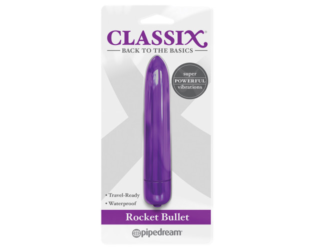 PD Classix Rocket Bullet Vibrator Purple