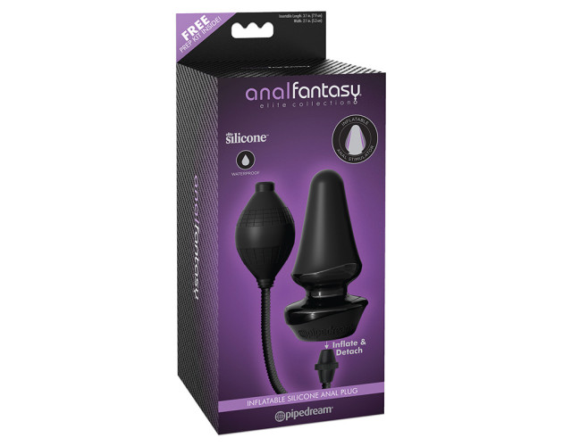 AFC Elite Inflatable Silicone Plug Black