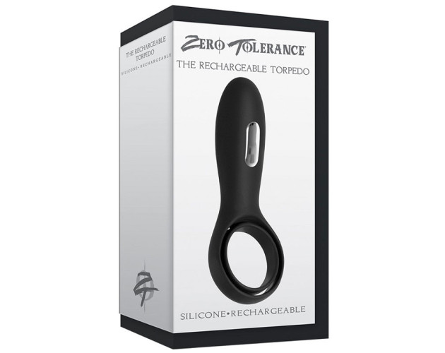 ZT Torpedo Vibrating Cockring Black