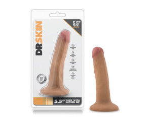 Dr. Skin Realistic 5.5in Dildo Tan