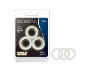 Performance VS2 Sili C-rings 3pk Sml Wht