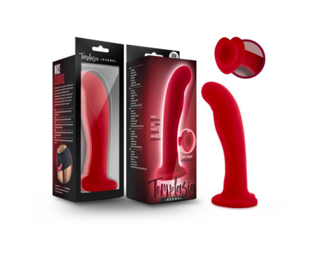 Temptasia Jezebel 6in Dildo Crimson