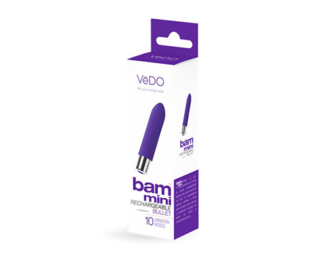 VeDO Bam Mini Recharg Bullet Indigo