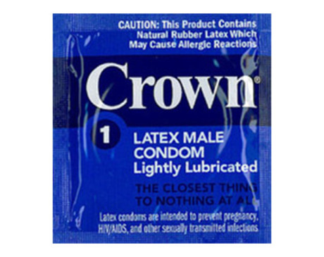 Crown Lubricated Condom (case of 1008)