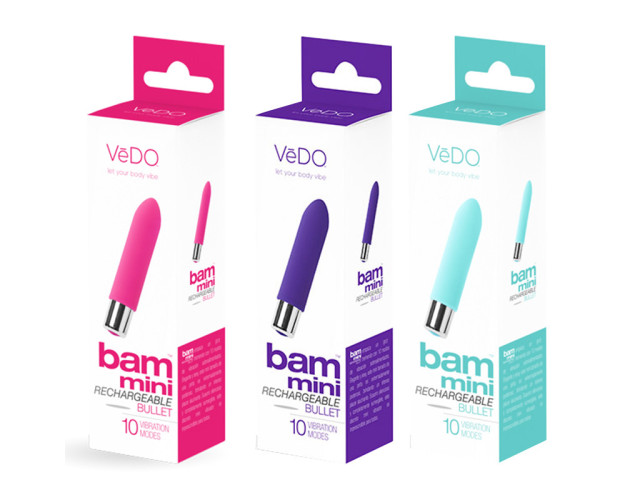 VeDO Bam Mini Recharg Vibe DP (12pc)