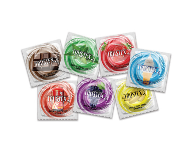 Trustex Flavor Condoms Asst Case (1000)