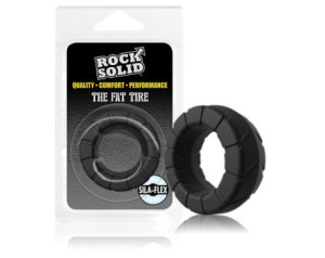 Rock Solid Silaflex Fat Tire Black