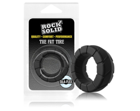 Rock Solid Silaflex Fat Tire Black