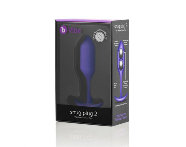 b-Vibe Snug Plug 2 Purple