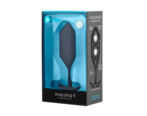 b-Vibe Snug Plug 4 Black