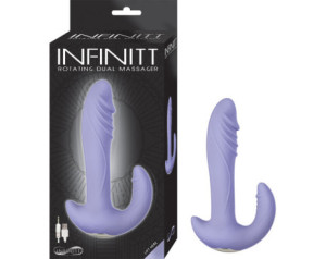 Infinitt Rotating Dual Massager Lavender