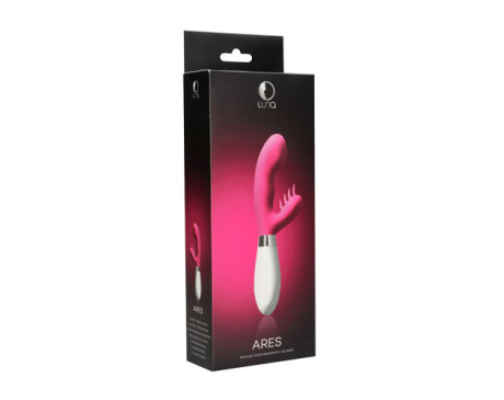 Luna Ares Dual Stimulation Vibrator Pink