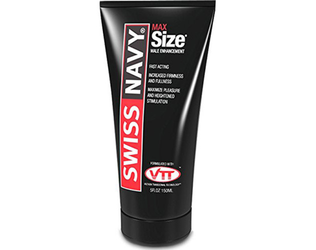 Swiss Navy MaxSize Cream 5oz Black Tube