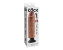 King Cock 10in Vibrating Cock Tan