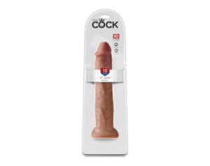 King Cock 13in Cock Dildo Tan