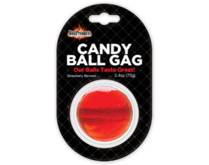 Candy Ball Gag Strawberry