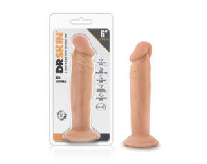 Dr. Skin Dr. Small 6in Dildo Beige