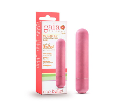 Gaia Eco Bullet Vibrator Coral