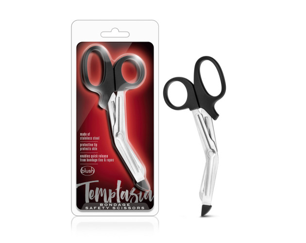 Temptasia Bondage Safety Scissors Black