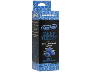 GoodHead Deep Throat Spray Blue Rasp