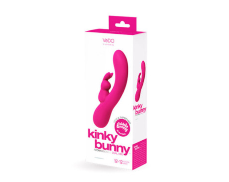 VeDO Kinky Bunny Rechrg Rabbit Vibe Pink