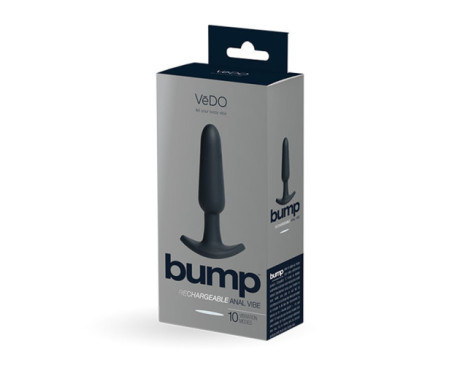 VeDO Bump Rechargeable Anal Vibe Black