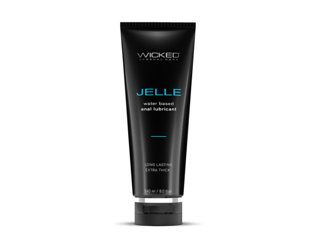 Wicked Jelle Anal Gel Lubricant 8oz